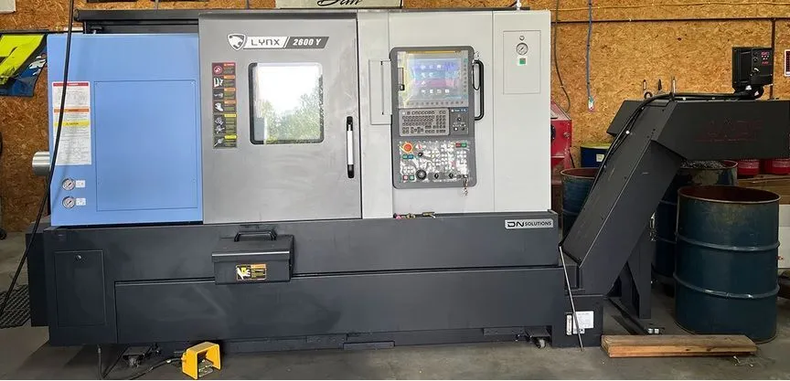 Daewoo Doosan #Lynx-2600Y, CNC lathe, 3.1" bar, 2022 - Image 1