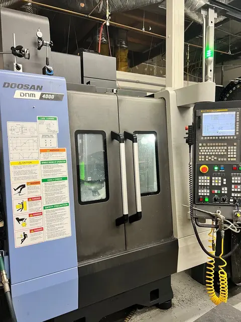 Daewoo Doosan #DNM-4000, CNC vertical machining center, 2019 - Image 1