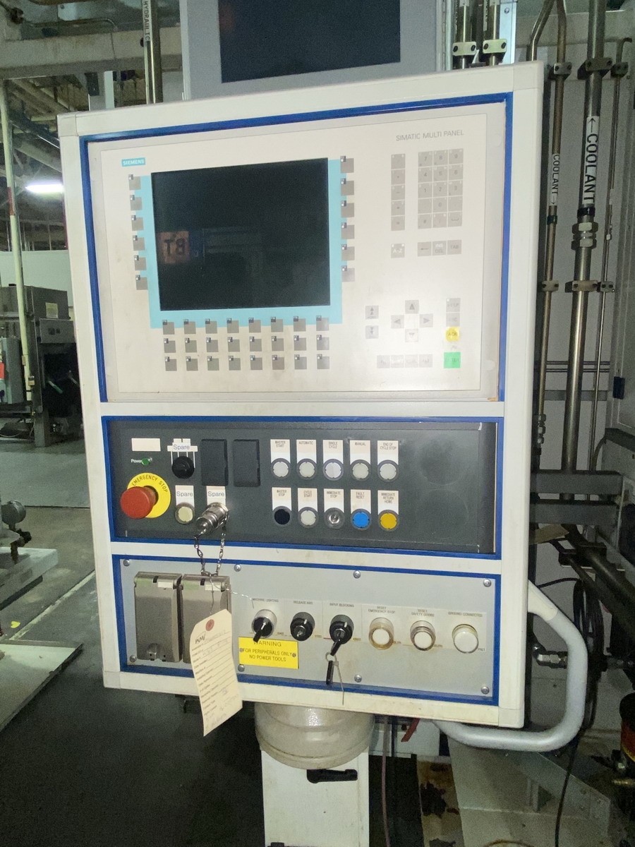 49" stroke, Forst #RISH6.3x1000x320, CNC vertical broach with Siemens Sinumerik controls, 2006 - Image 3