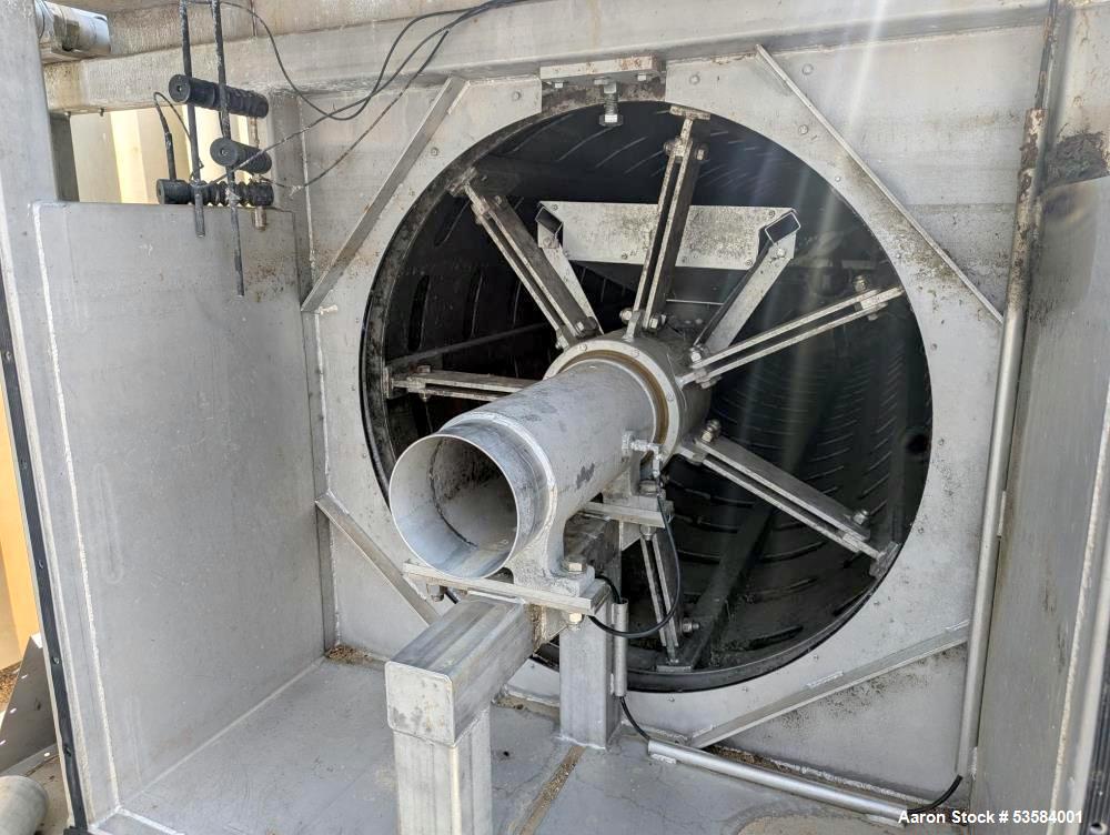 Hydrotech #HSF2216/14-2FN, Disc Filter, 304 Stainless Steel, 3.6 MGD peak hour flowrate, 1.5 MGD maximum - Image 4