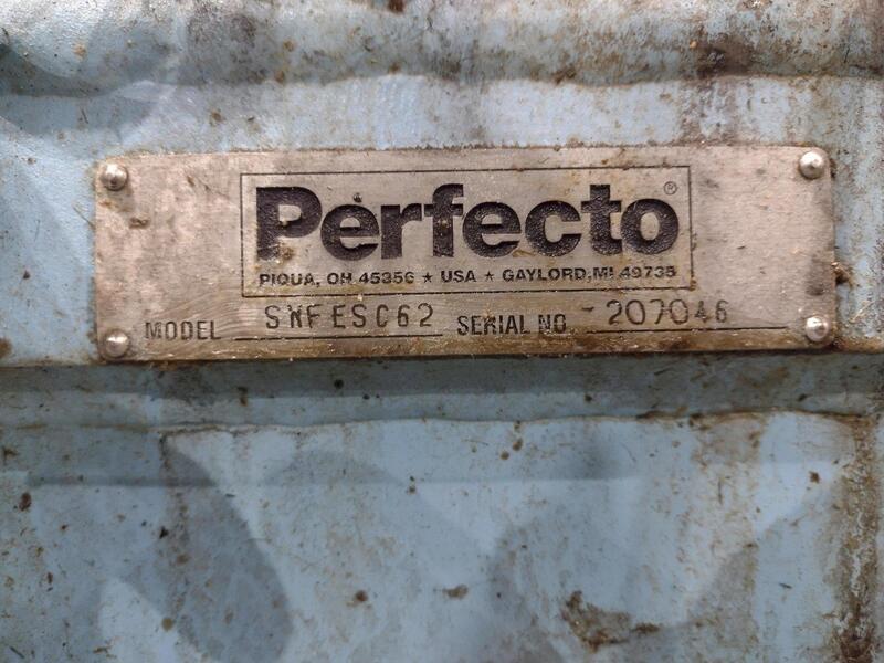 60" Perfecto #SWFESC62, servo feeder, S/N 207046 - Image 10