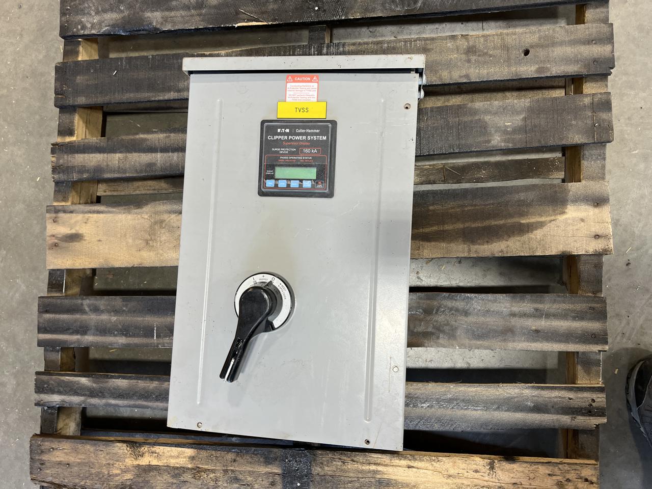 Cutler-Hammer #A0RC3E1132, surge supressor for AC voltage spike protection in sensitive equipment, 2014 - Image 1