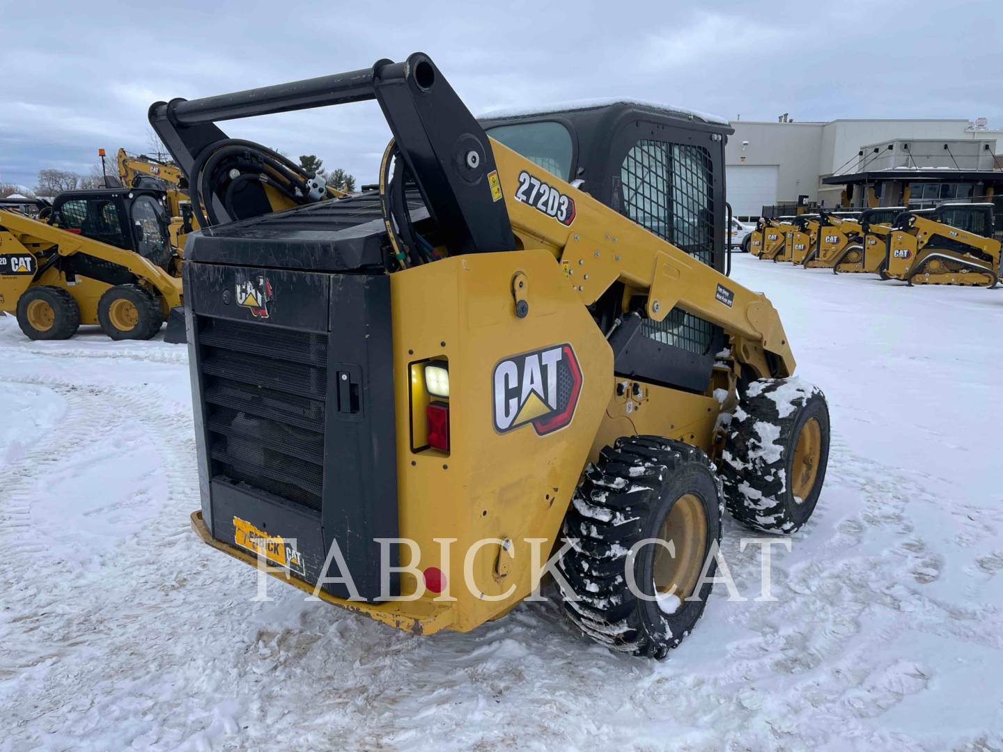 Cat 272D3, Skid Steer Loader, 3081 hours, S/N: TP900361, 2023 - Image 3