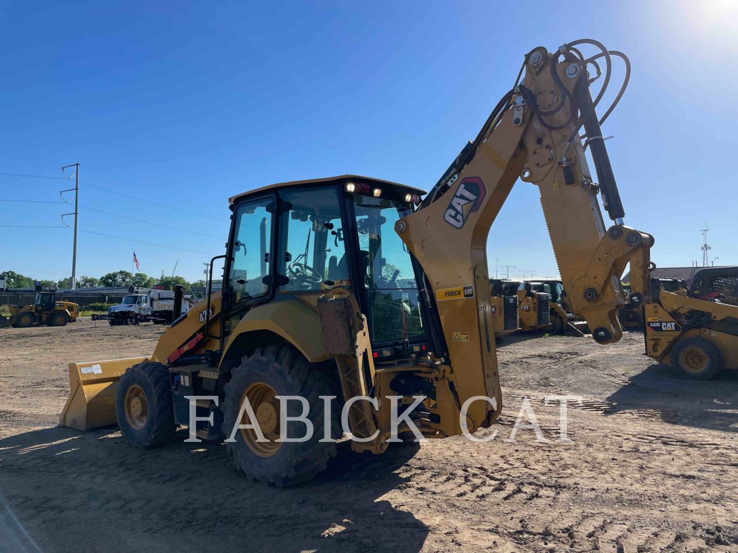 Cat 420-07HT, Backhoe Loader, 1734 hours, S/N: H8T01480, 2021 - Image 4