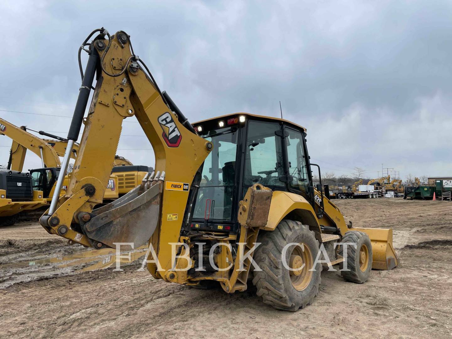 Cat 420-07HT, Backhoe Loader, 2036 hours, S/N: H8T01299, 2021 - Image 3