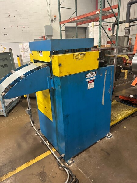 18" x .05" Dallas #DPS-2-1/47-18, 7-roll powered straightener - Image 3