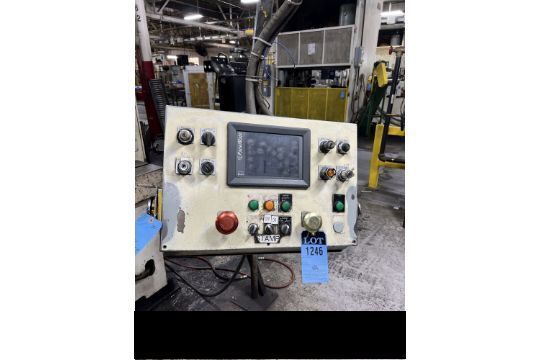 176 Ton, Aida #NC2-160(1), double crank gap frame press, 5.12" stroke, 17.72" Shut Height, 3.94" adj., 80.3" - Image 8