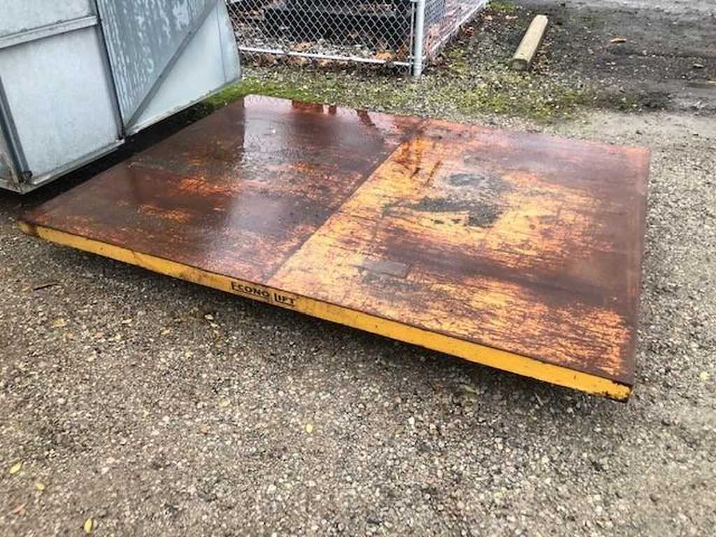 4000 lb. Econo #4SL48-40, 72" x 96" lift table, 9" low height - Image 1
