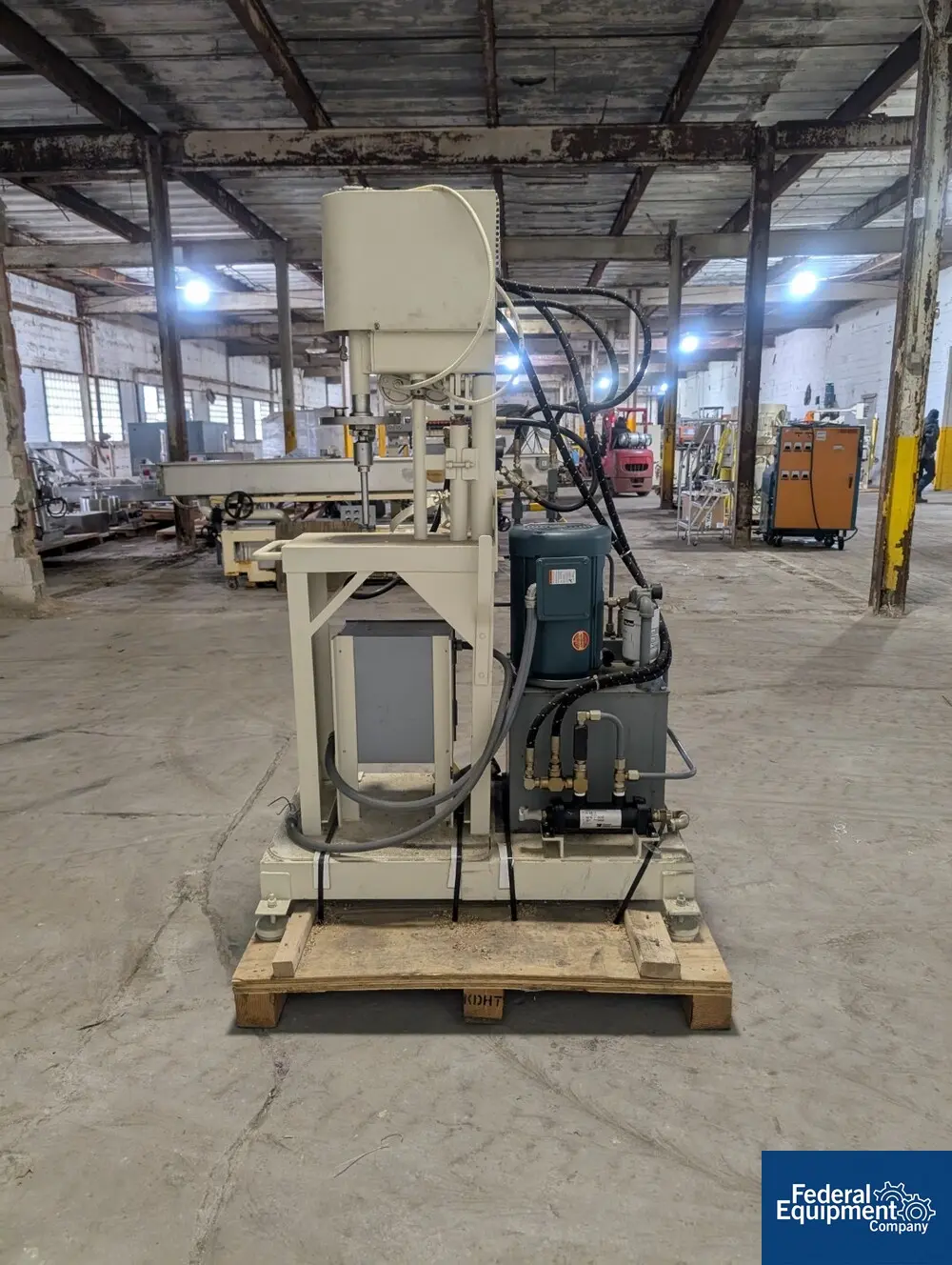 1 gallon Myers co-axial dual disperser mixer, Stainless Steel, shaft in shaft design, inner dispersion blade - Image 4
