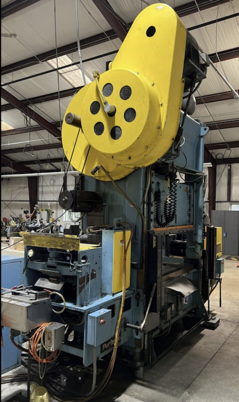 100 Ton, Niagara #SC2-100-60-30, straight side double crank, 4" stroke, 20" Shut Height, 60" x30" bed, 75-130 - Image 4