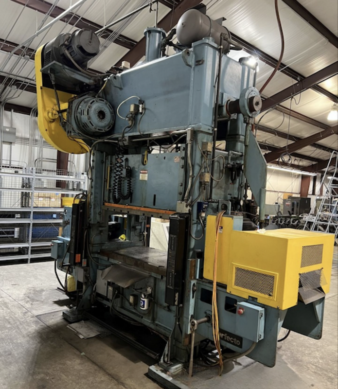 100 Ton, Niagara #SC2-100-60-30, straight side double crank, 4" stroke, 20" Shut Height, 60" x30" bed, 75-130 - Image 5