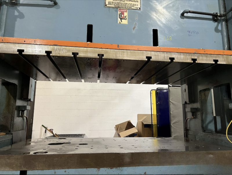 100 Ton, Niagara #SC2-100-60-30, straight side double crank, 4" stroke, 20" Shut Height, 60" x30" bed, 75-130 - Image 10