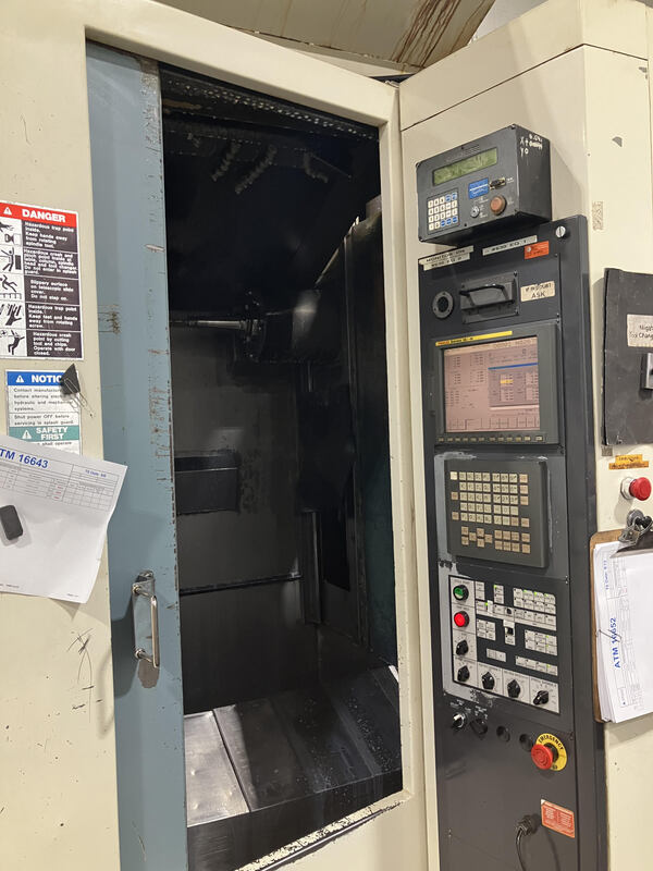 Niigata #SPN-50, CNC horizontal machining center, 60 automatic tool changer, 29.5" X, 29.5" Y, 29.5" Z, 12k - Image 4