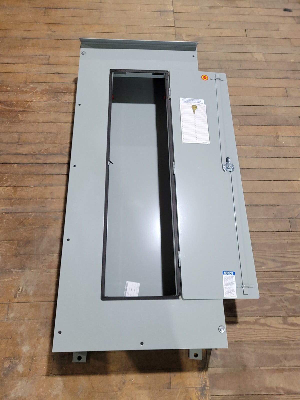 Eaton #5658B16H03, Enclosure 3R Rainproof Type 12 Gray Hardware Key 48" x 20" x 7" - Image 1