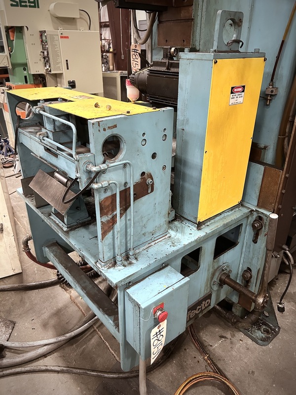 16" x .06" Perfecto #300-16, servo feed, 3" roll diameter,press mount,feed rolls w/chrome blast finish, 1993 - Image 9