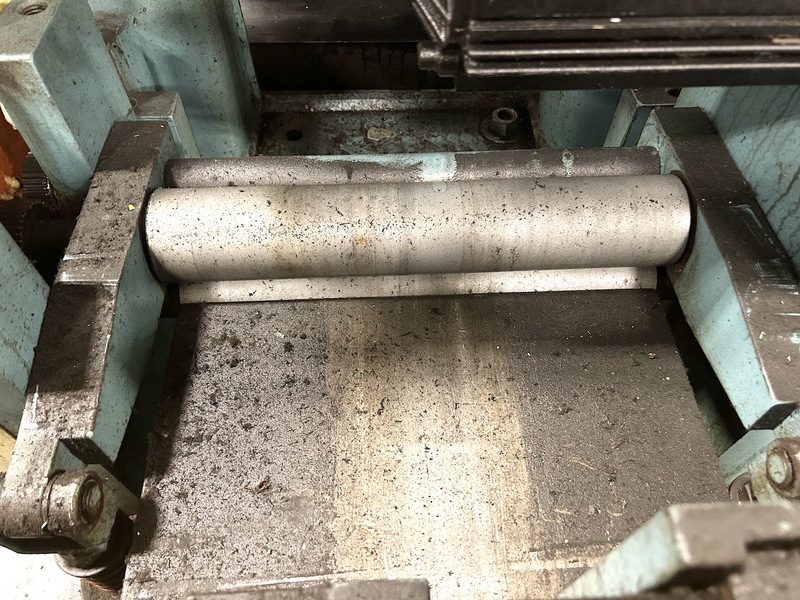 16" x .06" Perfecto #300-16, servo feed, 3" roll diameter,press mount,feed rolls w/chrome blast finish, 1993 - Image 10