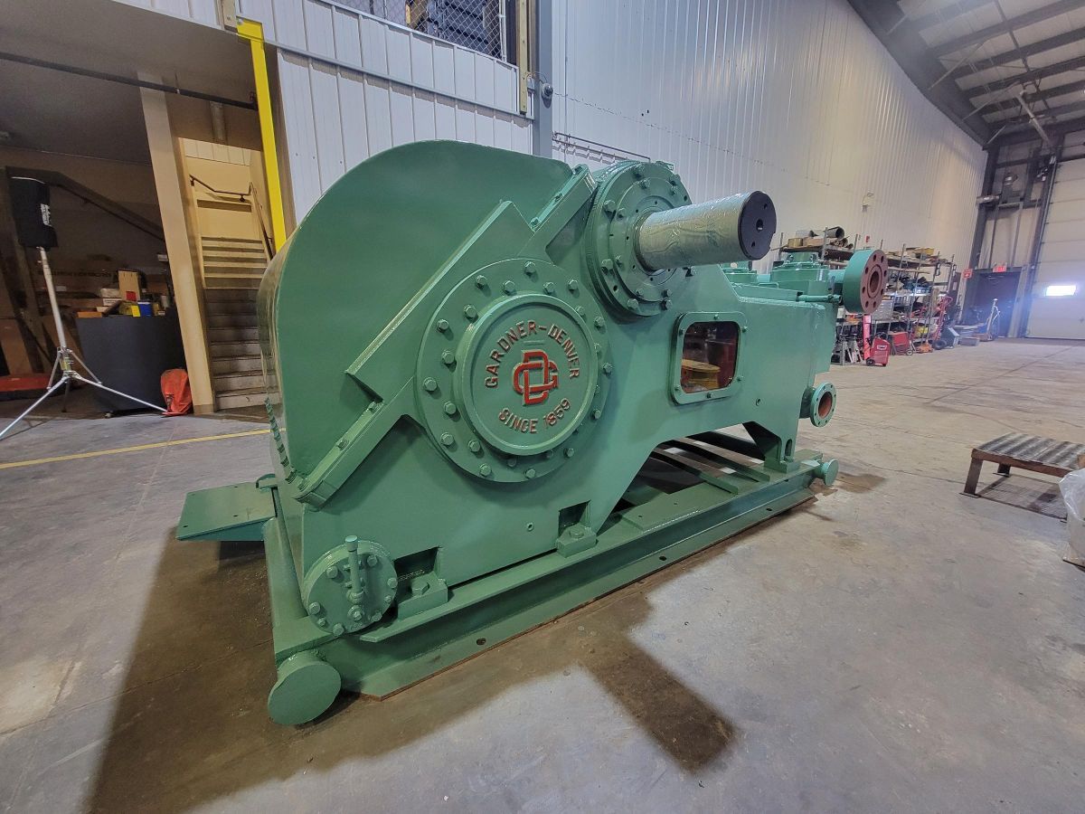 Gardner Denver #PZ-9 PZJ, Drilling Mud Pump, 1000 BHP, 9" stroke, 4.48:1 Ratio, 130 RPM - Image 2