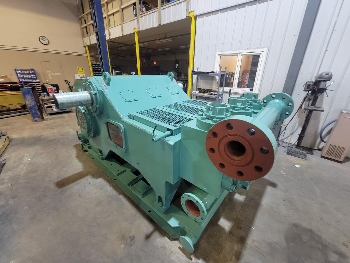 Gardner Denver #PZ-9 PZJ, Drilling Mud Pump, 1000 BHP, 9" stroke, 4.48:1 Ratio, 130 RPM - Image 6
