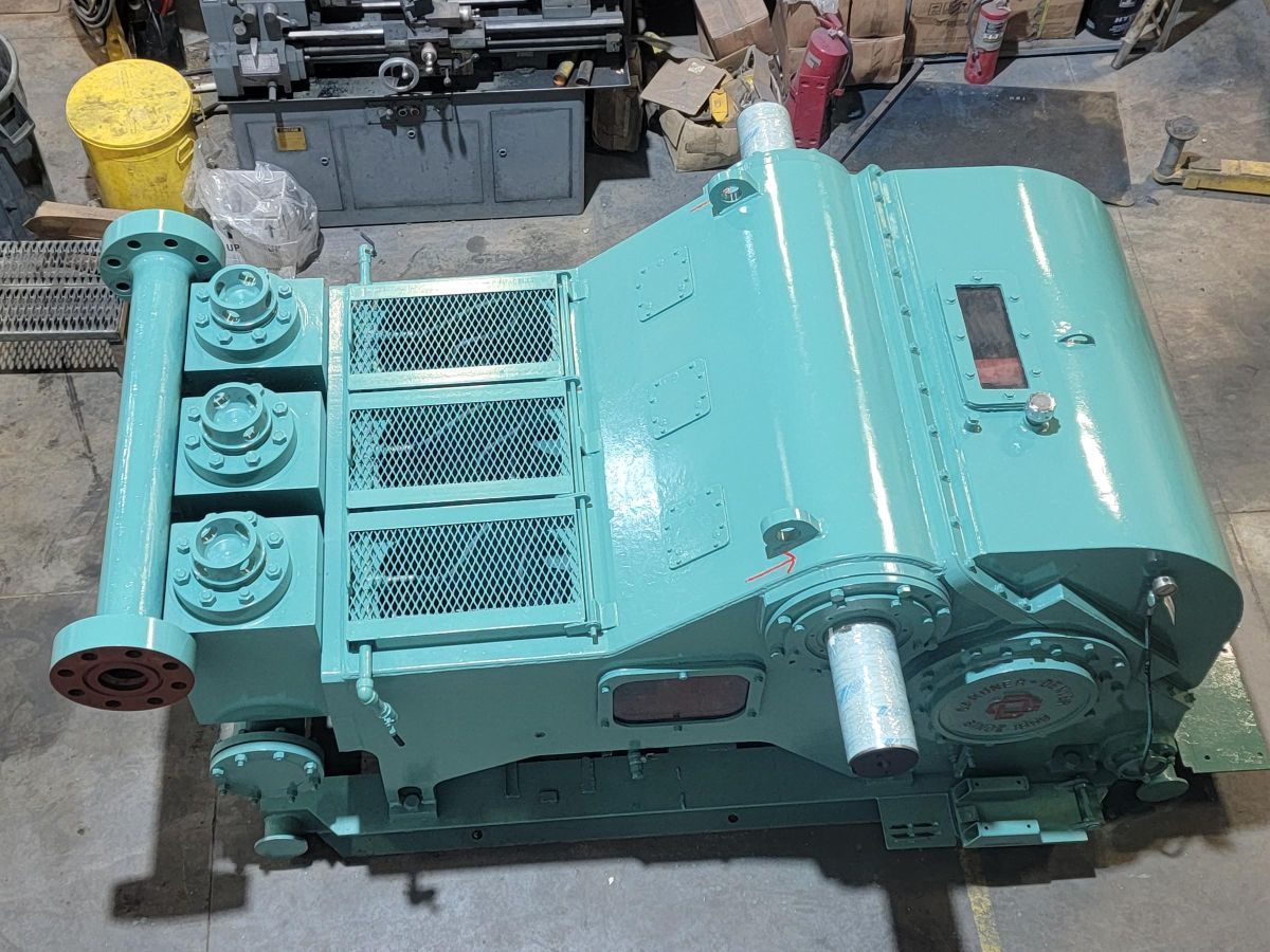 Gardner Denver #PZ-9 PZJ, Drilling Mud Pump, 1000 BHP, 9" stroke, 4.48:1 Ratio, 130 RPM - Image 9