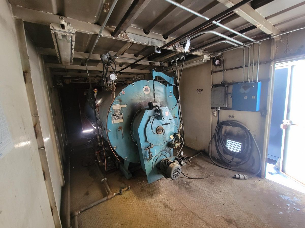 100 HP Volcano #5B-100B-D1HL, Boiler, Oil-Fired, 12x42 skid, 29.5 GPH, 505 service factor, 230 V - Image 9