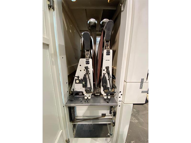 42" SCM #Sandya-7-RCS, Wide Belt Sander, 2-Head, 6.25" diameter Roll, 43" x 75"/85" Abrasive Belt, 14.5-30 - Image 4