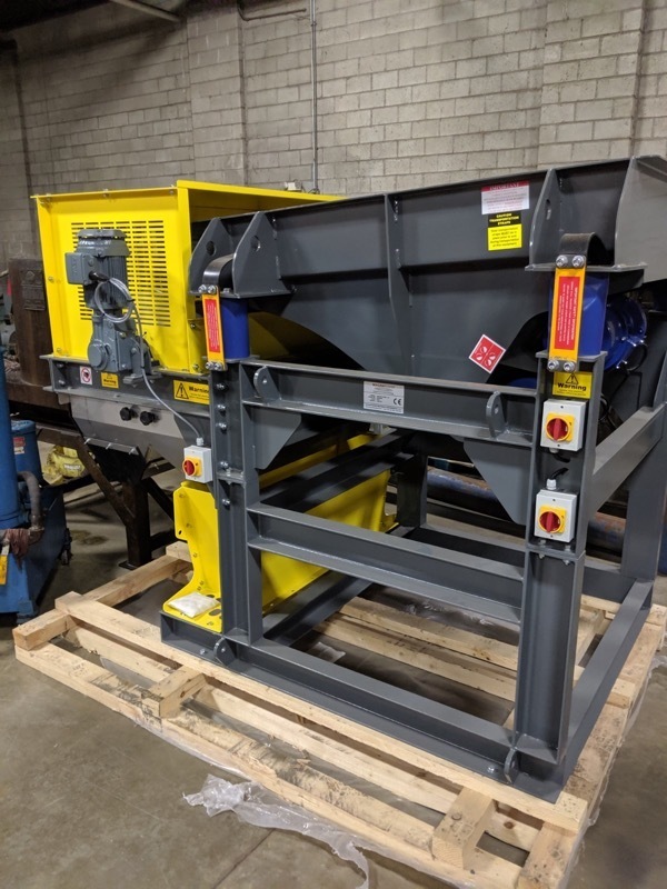 60" magnapower rare earth drum & 60" new vibratory, steel coil springs, splitter box - Image 1
