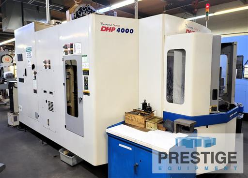 Daewoo Doosan #DHP-4000, 23" X, 22" Y, 23" Z, 1&deg; indexing, 15" x 15" pallet, 2-APC, 60 automatic tool - Image 1