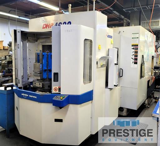 Daewoo Doosan #DHP-4000, 23" X, 22" Y, 23" Z, 1&deg; indexing, 15" x 15" pallet, 2-APC, 60 automatic tool - Image 2