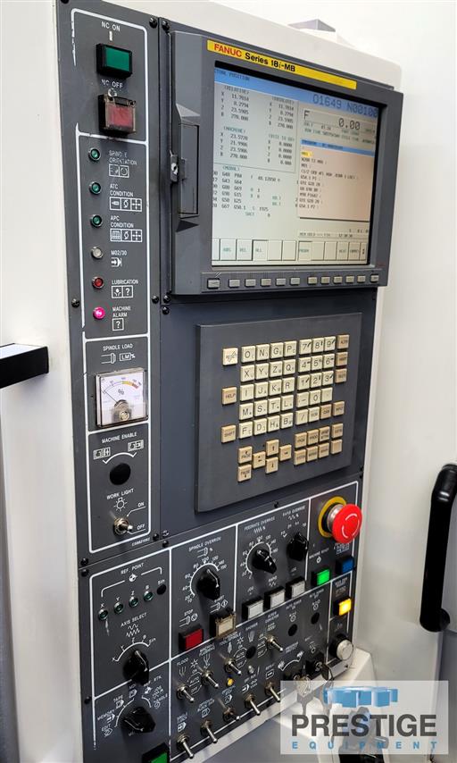 Daewoo Doosan #DHP-4000, 23" X, 22" Y, 23" Z, 1&deg; indexing, 15" x 15" pallet, 2-APC, 60 automatic tool - Image 3