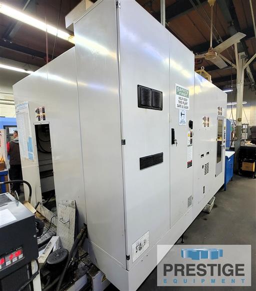 Daewoo Doosan #DHP-4000, 23" X, 22" Y, 23" Z, 1&deg; indexing, 15" x 15" pallet, 2-APC, 60 automatic tool - Image 8