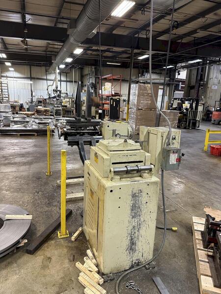 12" x .125" CWP #12B, 7-roll powered straightener, entry pinch & exit pinch rolls - Image 8