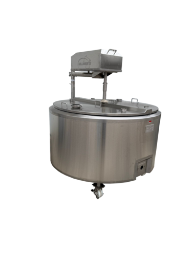 200 Gallon combo cheese vat - Image 1