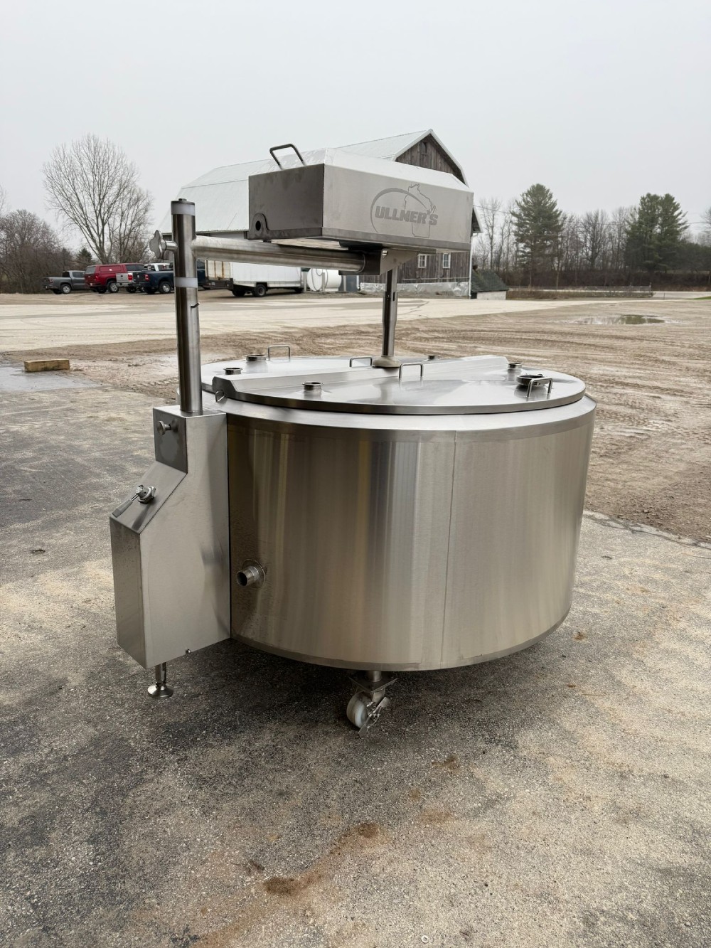 200 Gallon combo cheese vat - Image 3