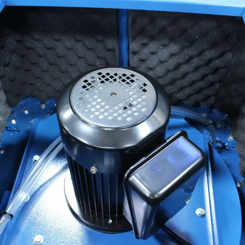 1100 cfm Bailegh #MDC-1200-HD, heavy duty metal dust collector, 1.5 HP, new - Image 5