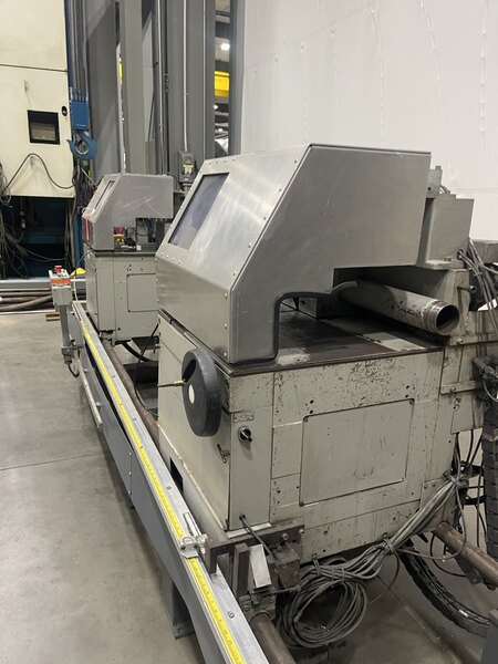 19.68" Elumatec #DG-142, double miter saw, motorized fixed head, 90° - 45° tilting range - Image 2