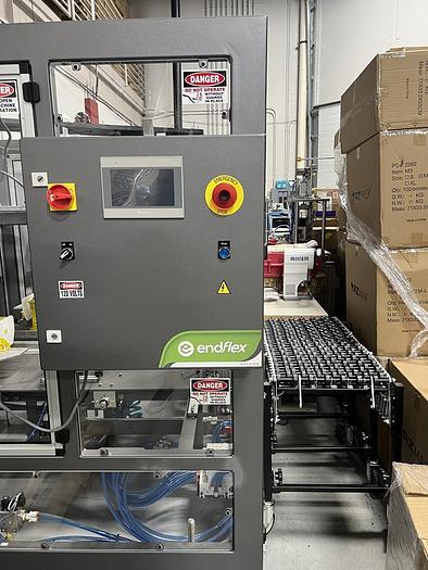 Tray/Box forming machine, Endflex #POPLOK, 2 tuck dual station, 20 PPM, 2020 - Image 2