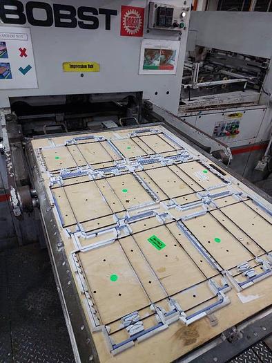 Bobst #Novacut-106E, die cutter, dual purpose for cardboard & plastics, motorized adjustment, 2010 - Image 4