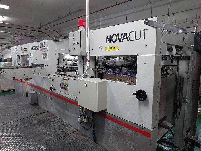 Bobst #Novacut-106E, die cutter, dual purpose for cardboard & plastics, motorized adjustment, 2010 - Image 8