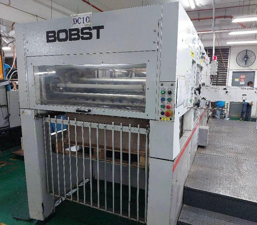 Bobst #Novacut-106E, die cutter, dual purpose for cardboard & plastics, motorized adjustment, 2010 - Image 9