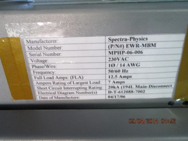 Branson #0187-IRAM-MINI-MEDUSA, plastic welding system, chiller, Control, spares, 2002 - Image 8