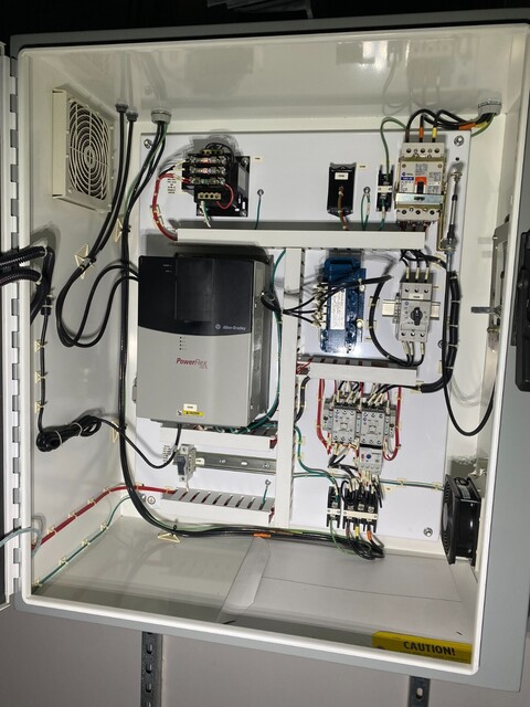 Allen-Bradley, PowerFlex700, Control Panel, 20 HP, 480V, 3PH 45A Breaker - Image 5