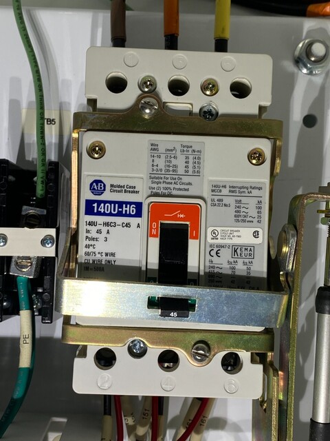 Allen-Bradley, PowerFlex700, Control Panel, 20 HP, 480V, 3PH 45A Breaker - Image 8