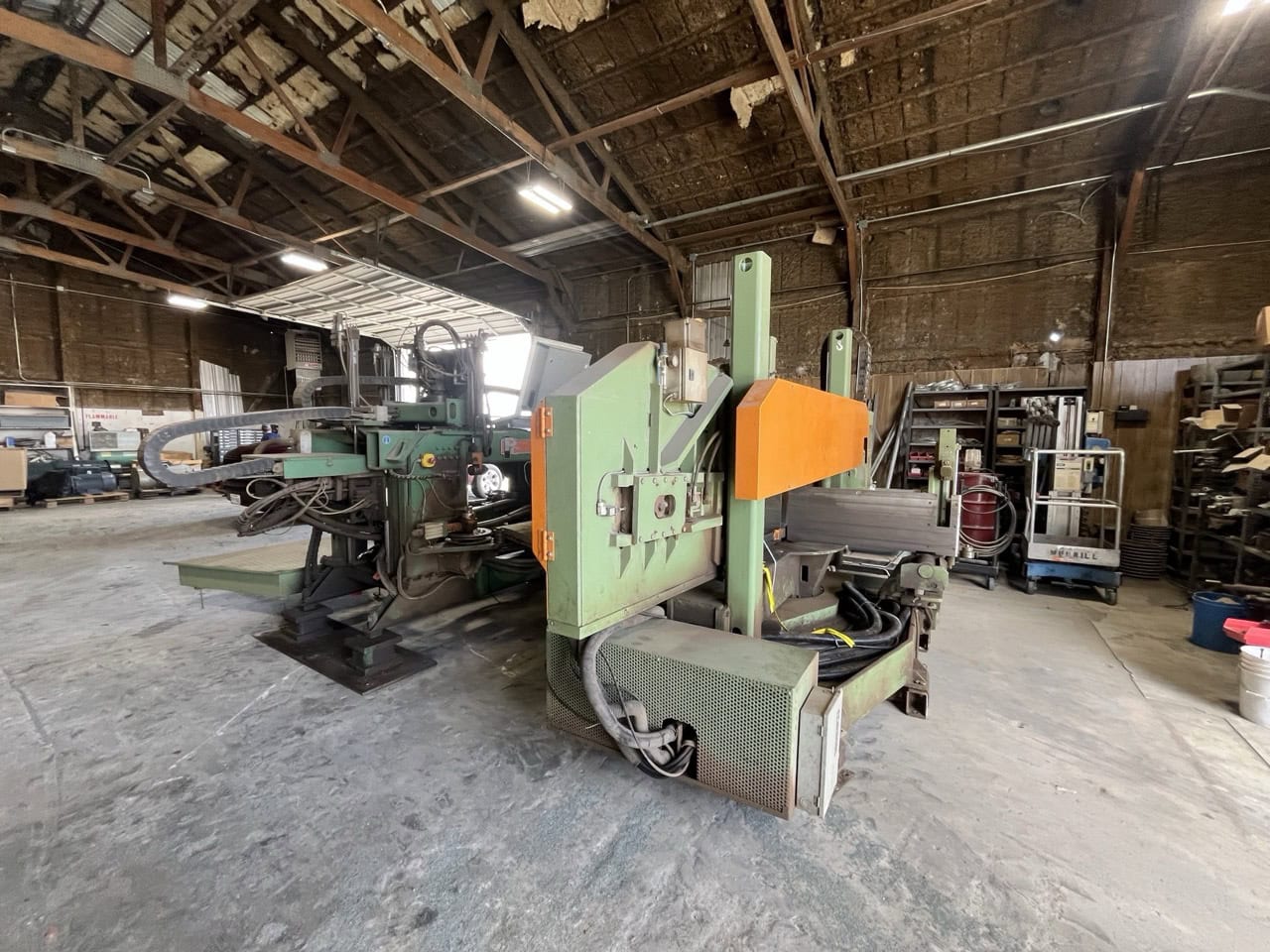 Peddinghaus #PCD-1100, Beam Drill Line with 1100-510 DG Miter Saw, 2009 - Image 2