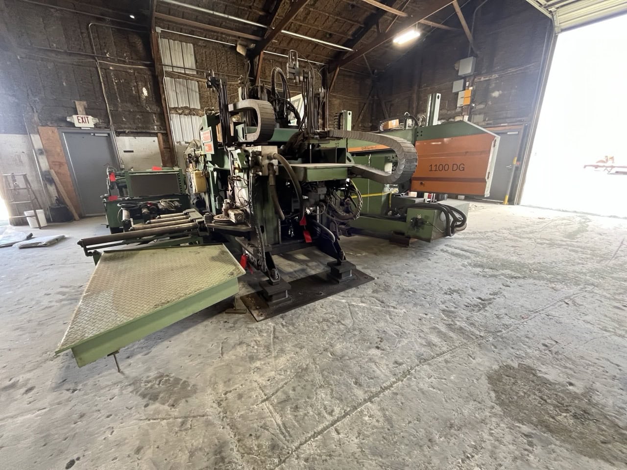 Peddinghaus #PCD-1100, Beam Drill Line with 1100-510 DG Miter Saw, 2009 - Image 6