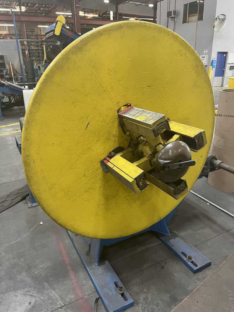 18" x 2.875" Ruesch, slitting line, 4000 lb, 60" outside dimension, 16"-20" ID - Image 2
