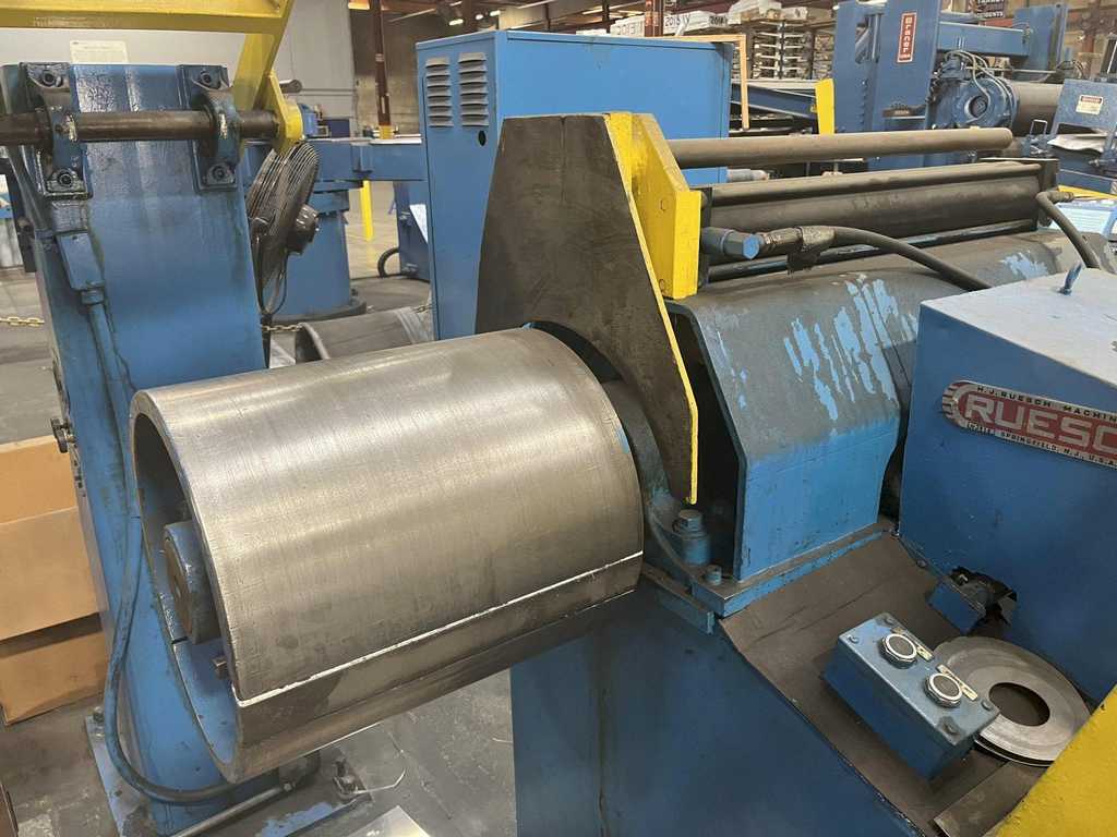 18" x 2.875" Ruesch, slitting line, 4000 lb, 60" outside dimension, 16"-20" ID - Image 5