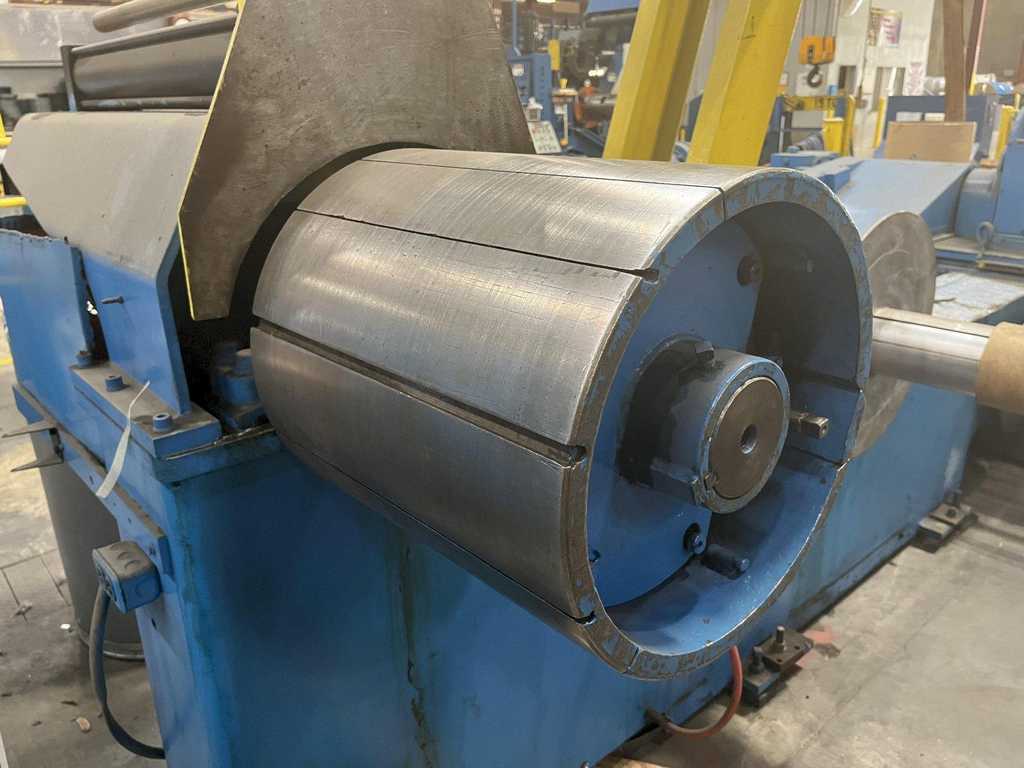 18" x 2.875" Ruesch, slitting line, 4000 lb, 60" outside dimension, 16"-20" ID - Image 6