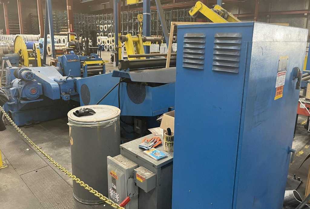 18" x 2.875" Ruesch, slitting line, 4000 lb, 60" outside dimension, 16"-20" ID - Image 10