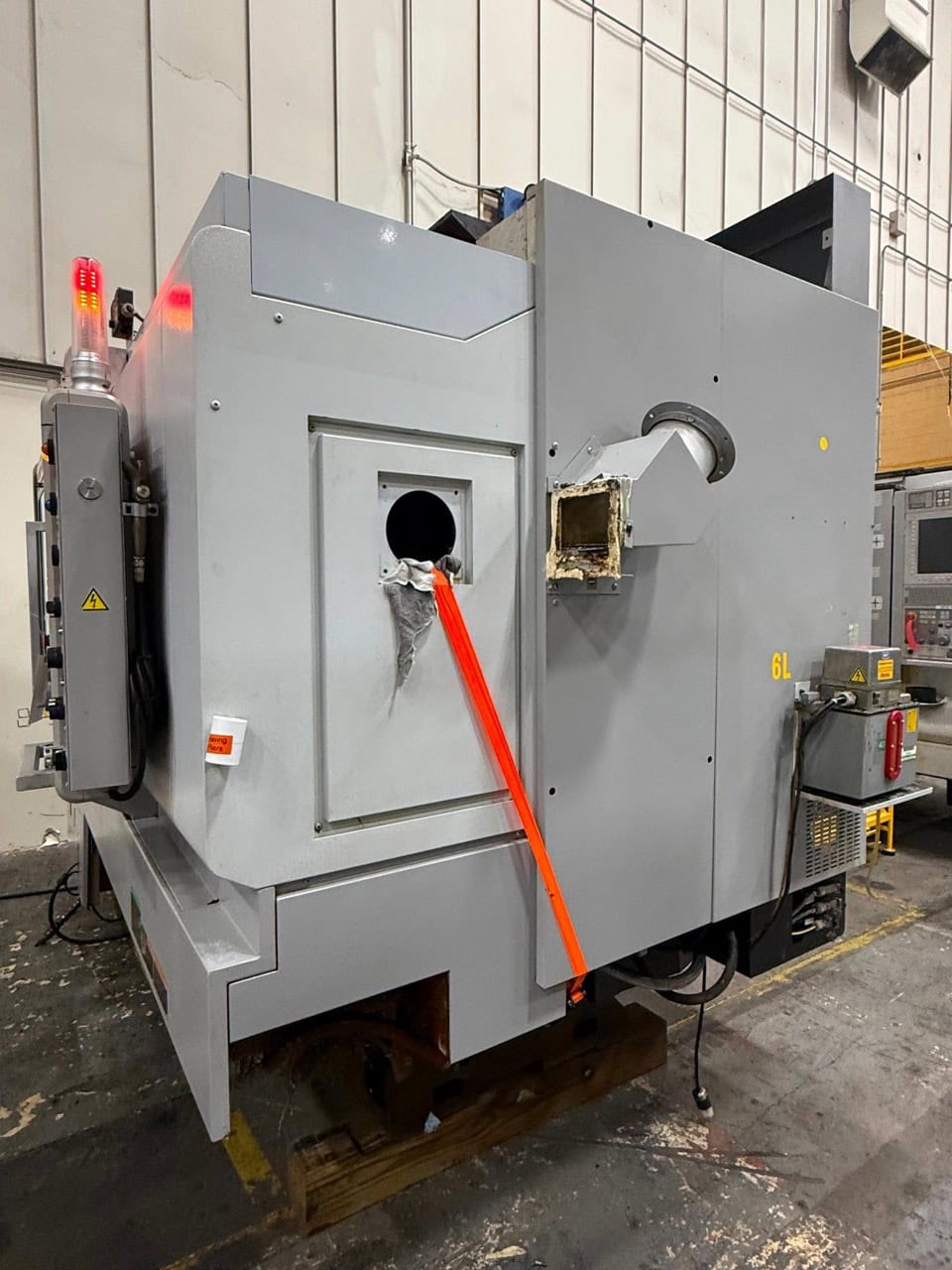 Mori Seiki #NLX-2500SMC/700, CNC lathe, 10" chuck, 3.5" bar, 31.3" centers, probing, chip conveyor, tooling - Image 4
