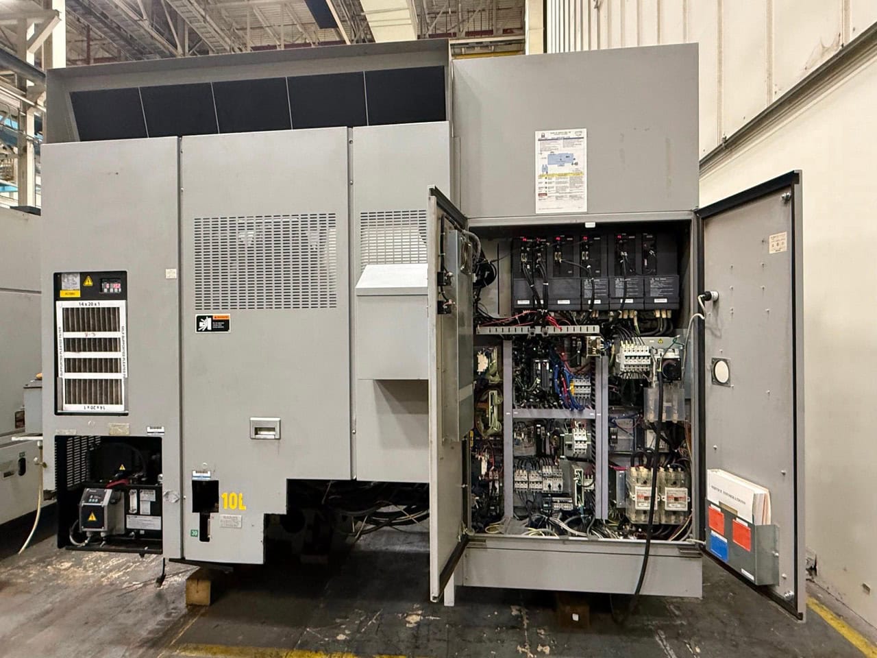 Mori Seiki #NLX-2500SMC/700, CNC lathe, 10" chuck, 3.5" bar, 31.3" centers, probing, chip conveyor, tooling - Image 5
